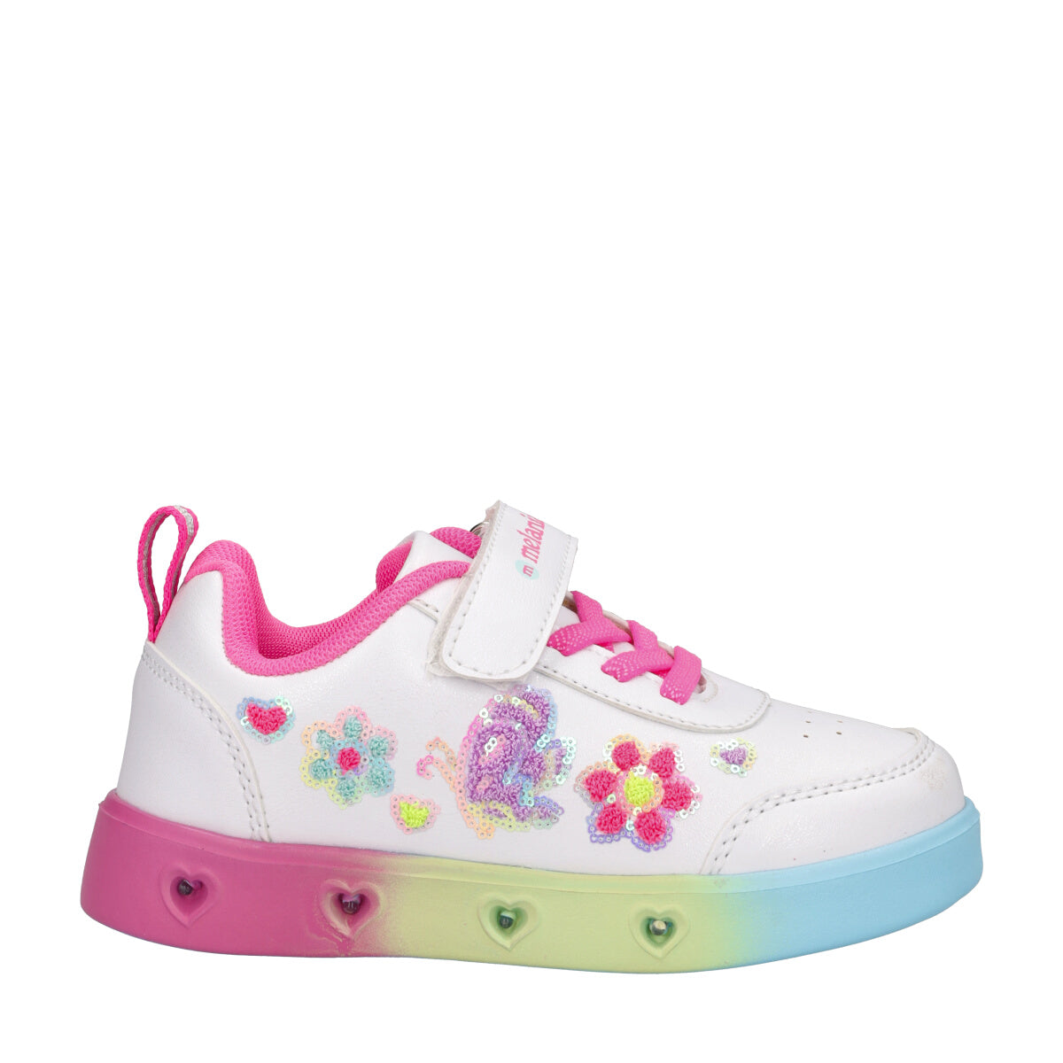 Sneakers Bambina Multicolor con Luci