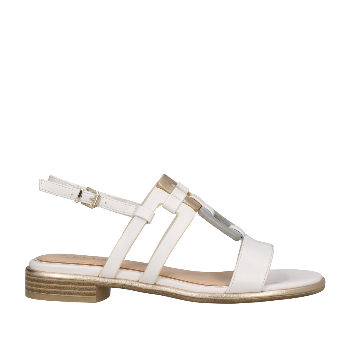 Sandali Donna Bianchi Argento e Oro