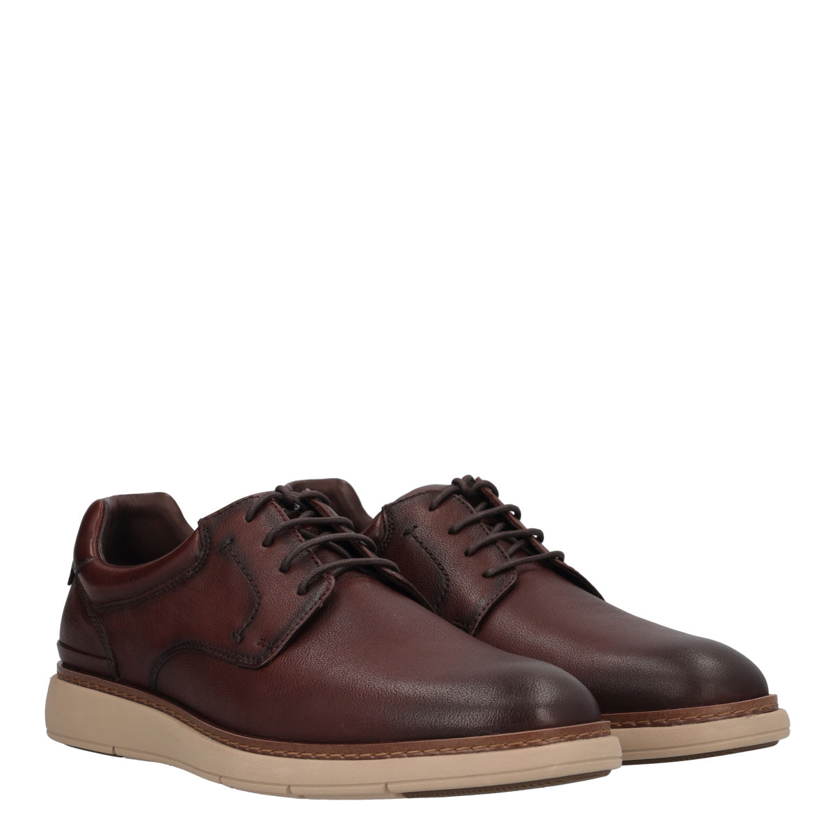 Scarpe Stringate Uomo Marroni