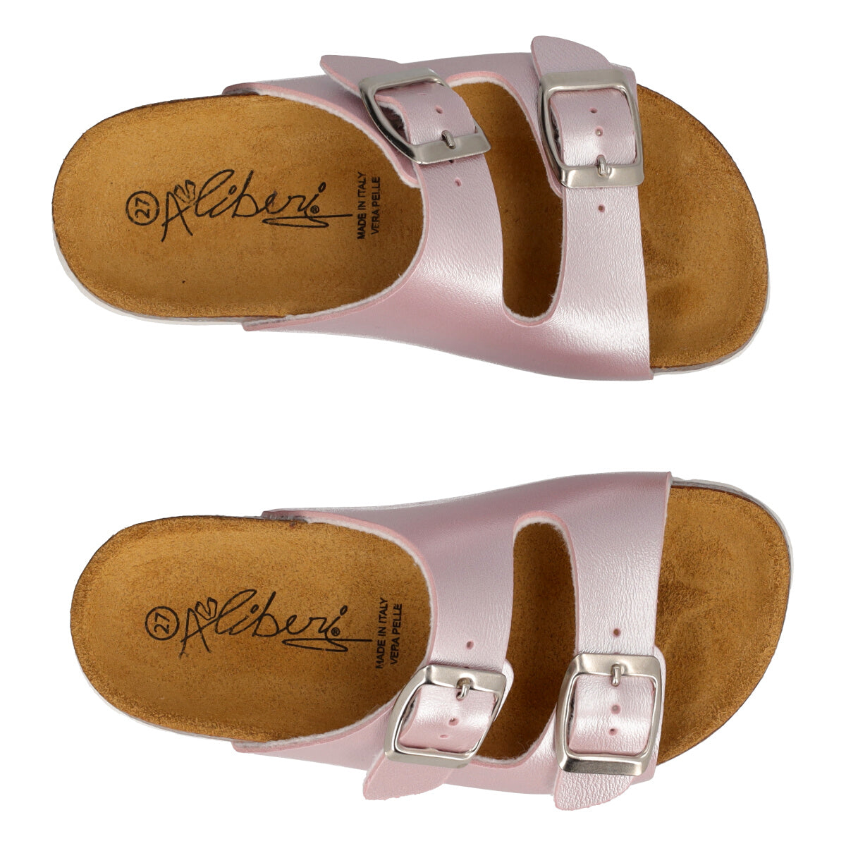 Ciabatte Bambine Rosa Perlate