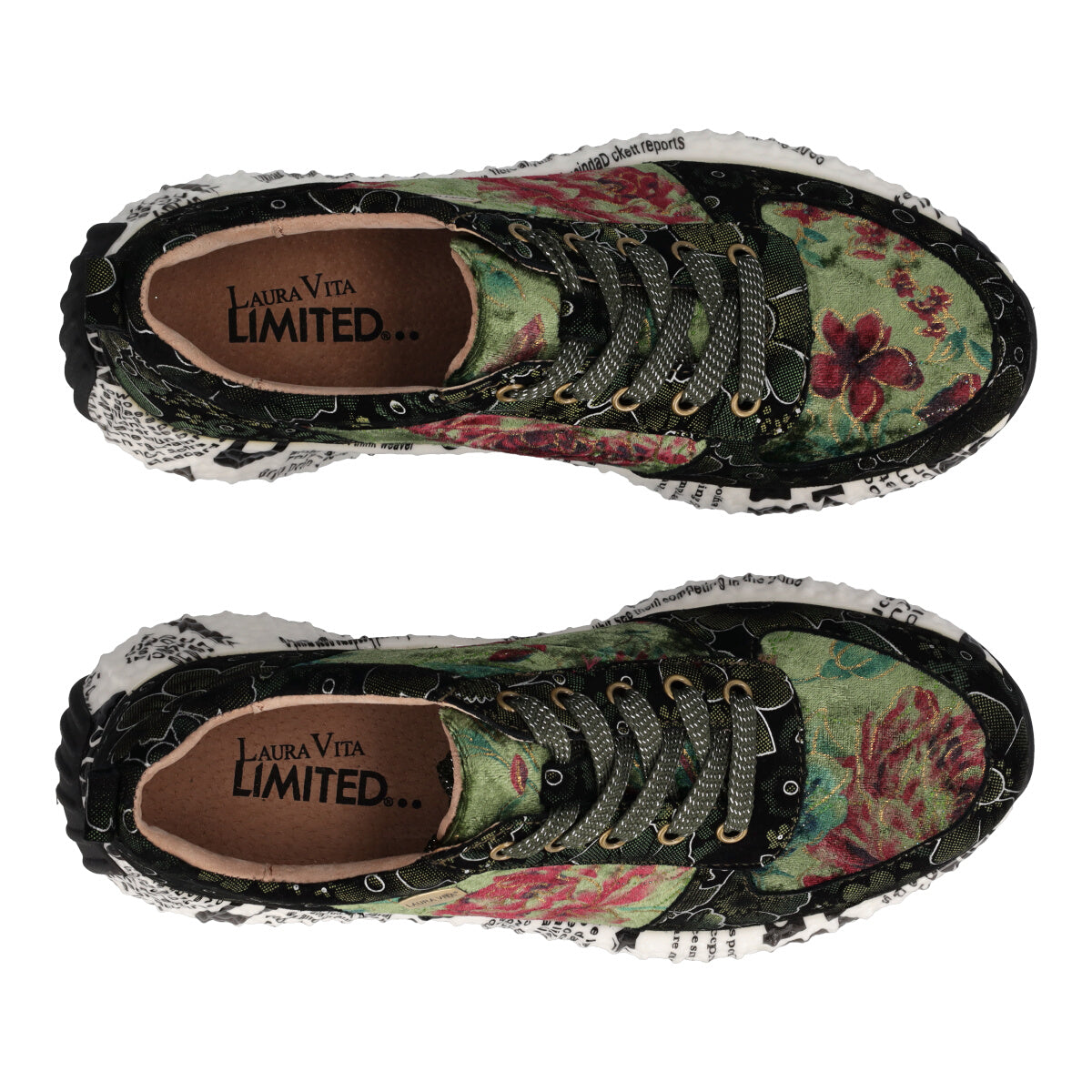 Sneakers Donna Verdi in Pelle