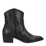 Stivaletti Texani Donna Neri in Pelle