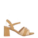 Sandalo con Donna Beige