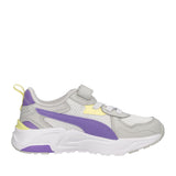 TRINITY LITE AC + PS Sneakers Bambina Grigie e Viola