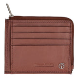 Porta carte Uomo Marrone in Pelle
