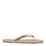 Infradito Mare Donna Beige e Animalier
