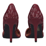 Decolletè Donna Burgundy