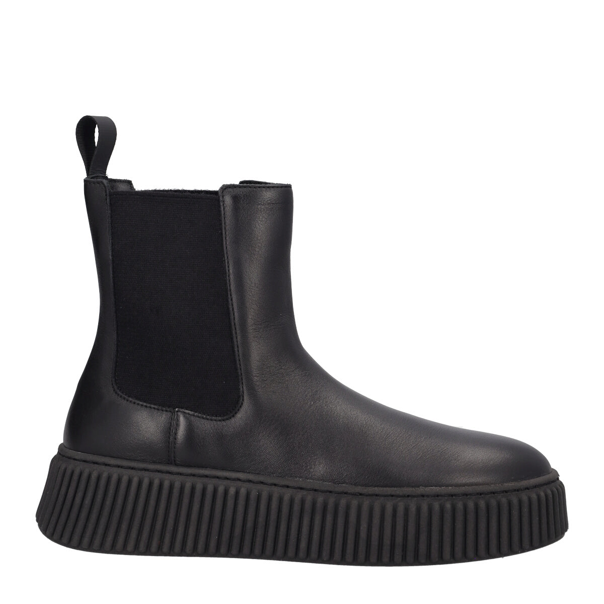 SURF Stivaletti Donna Neri in Pelle