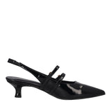 Slingback Donna Nere Lucide
