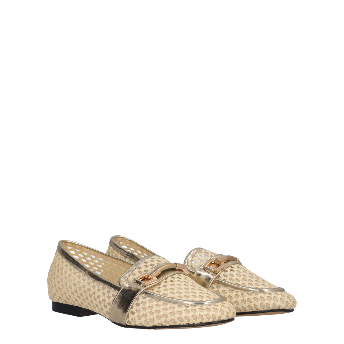 Mocassini Donna Beige