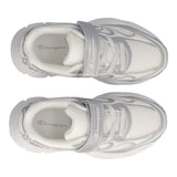 RT25 U PS LOW CUT Running Junior Argento e Bianche