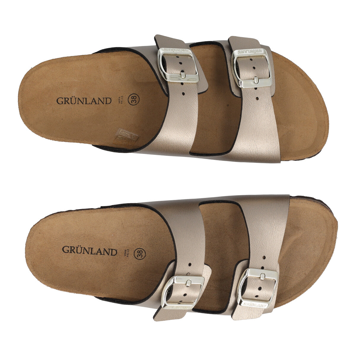 SARA Ciabatta Donna Champagne