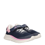 Sneakers Bambina Nere e Rosa