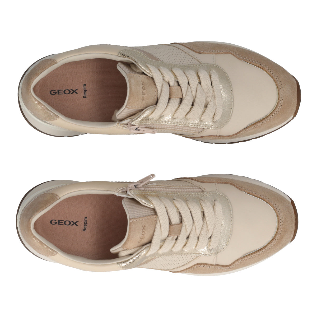 DESYA Sneakers Donna Beige