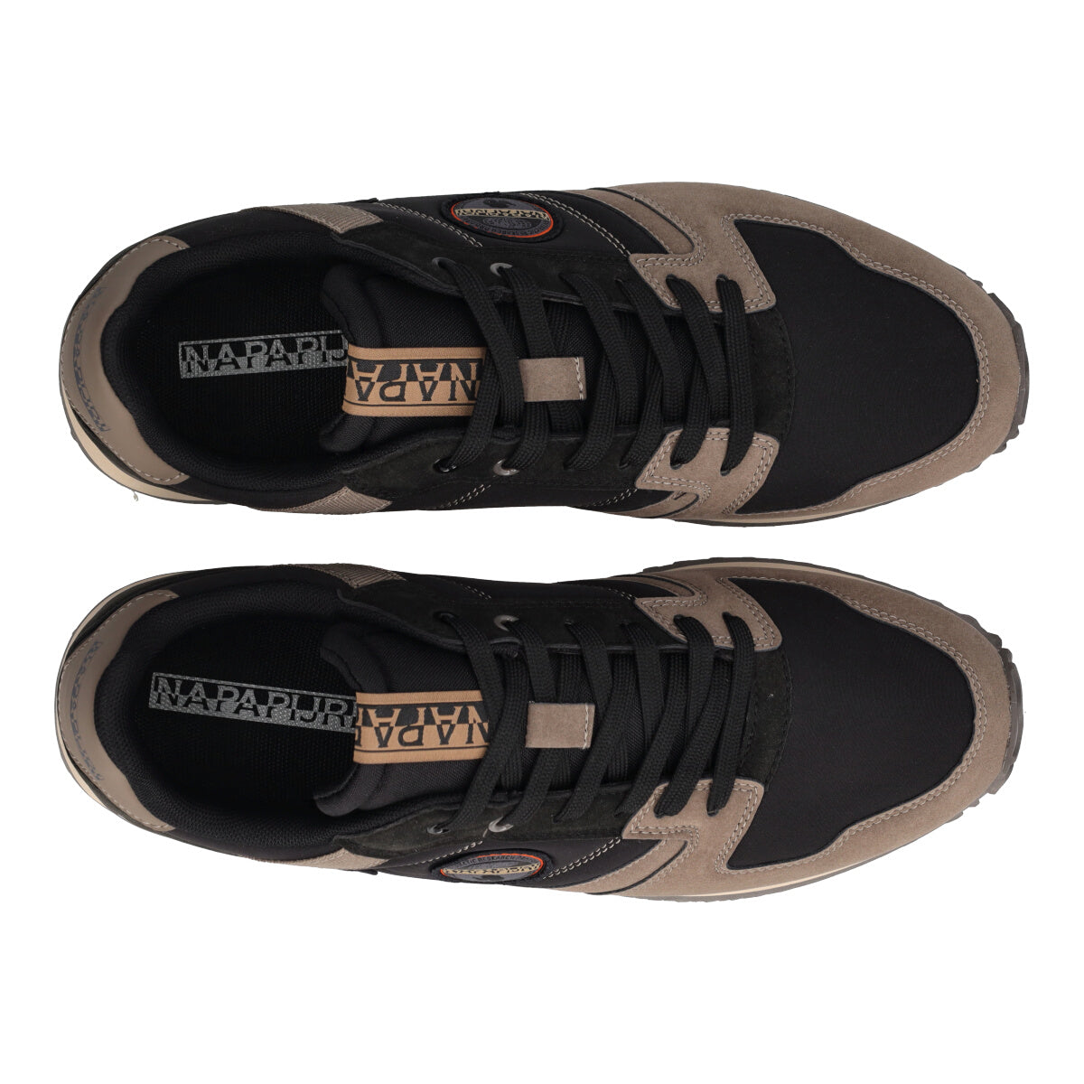 COSMOS 02 Sneakers Uomo Nere e Taupe