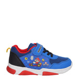 Sneakers Bambino Mario Kart Blu con Luci