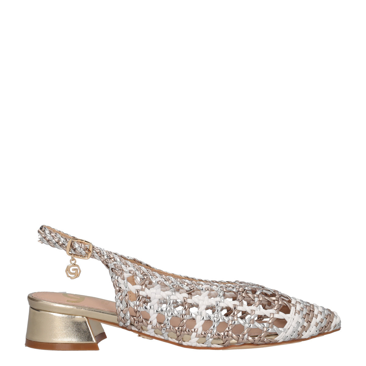Slingback Donna Argento