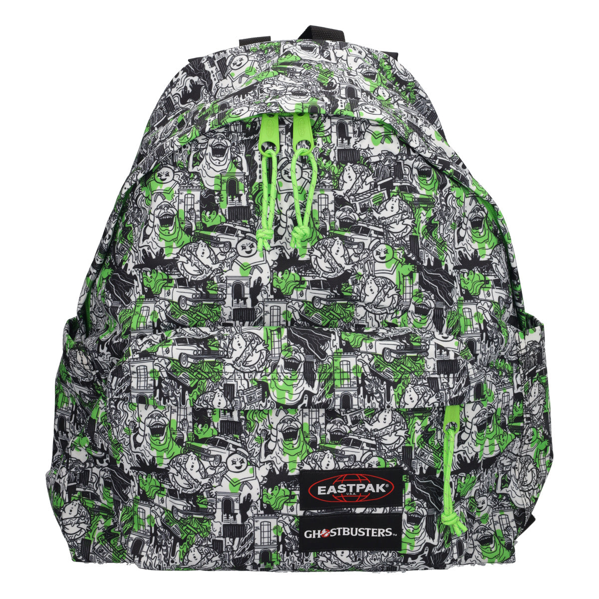 DAY PAKR Zaino Ghostbusters Verde, Bianco e Nero