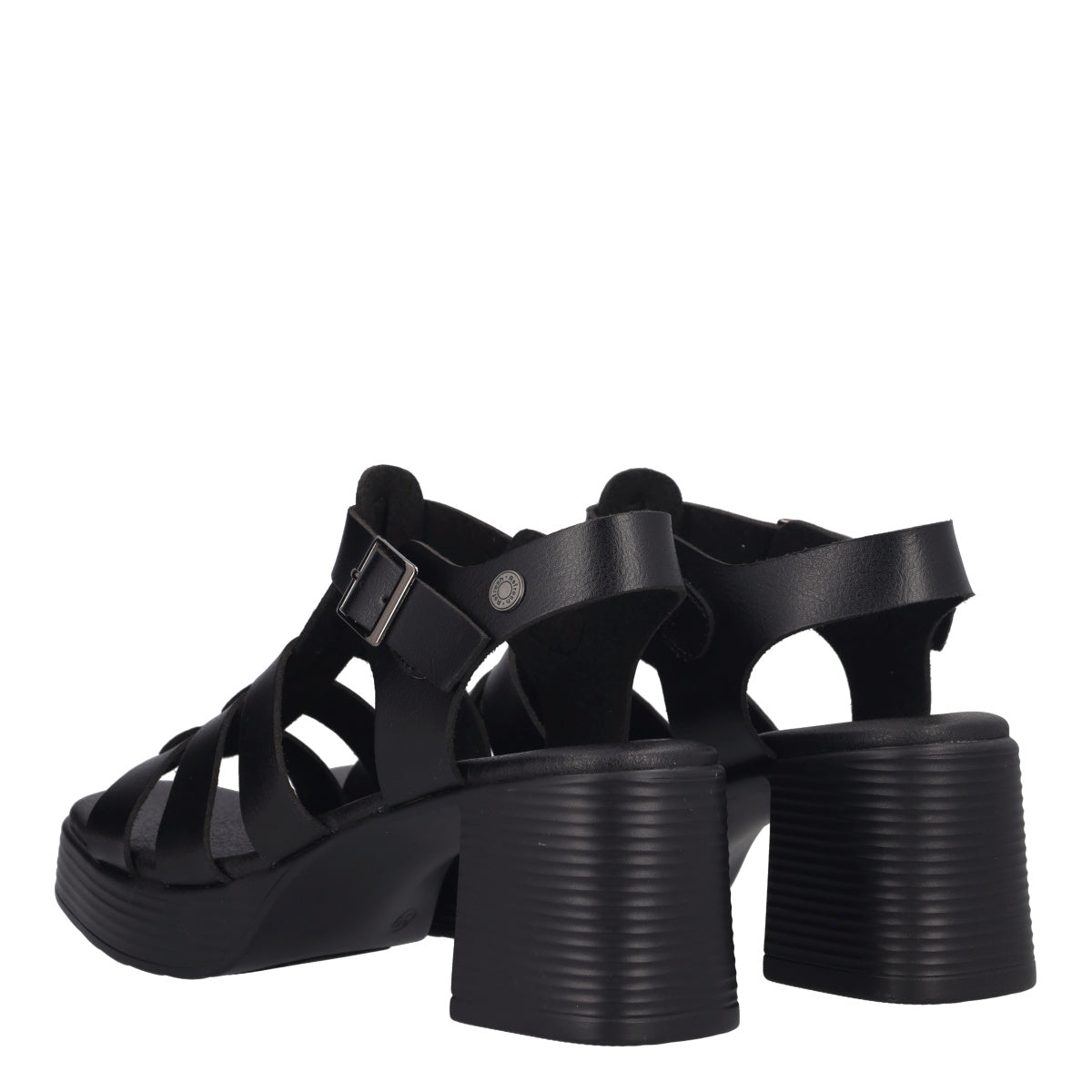 Sandali con Tacco Donna Neri