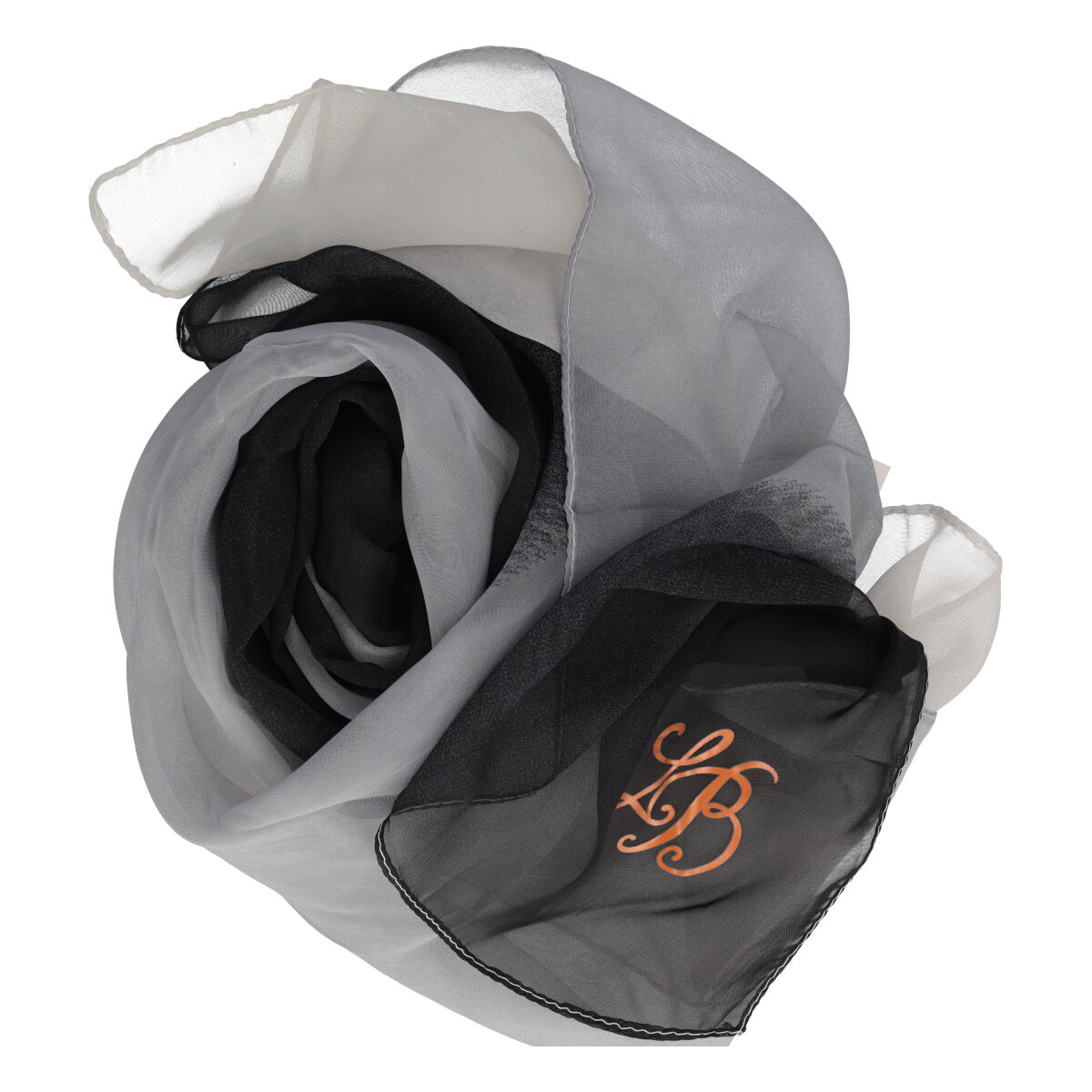 Pashmina Donna Nera Sfumata