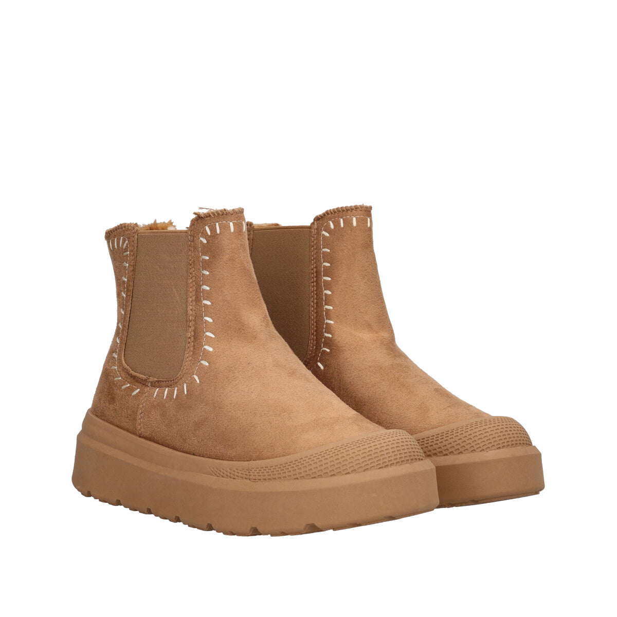 Stivaletti Donna Camel