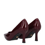 Décolleté Donna Vernice Bordeaux - Tacco 7 cm
