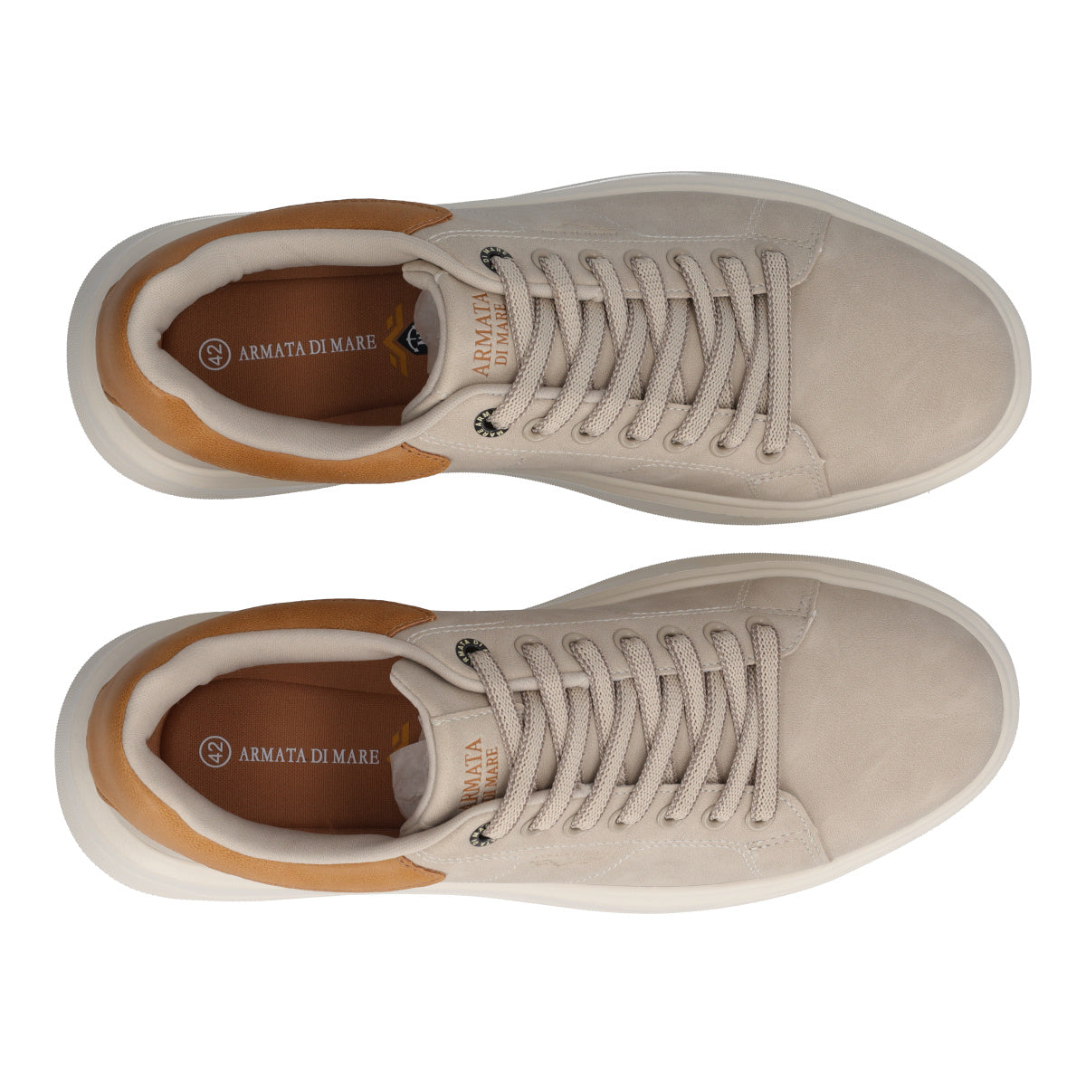 Sneakers Uomo Grigie e Beige