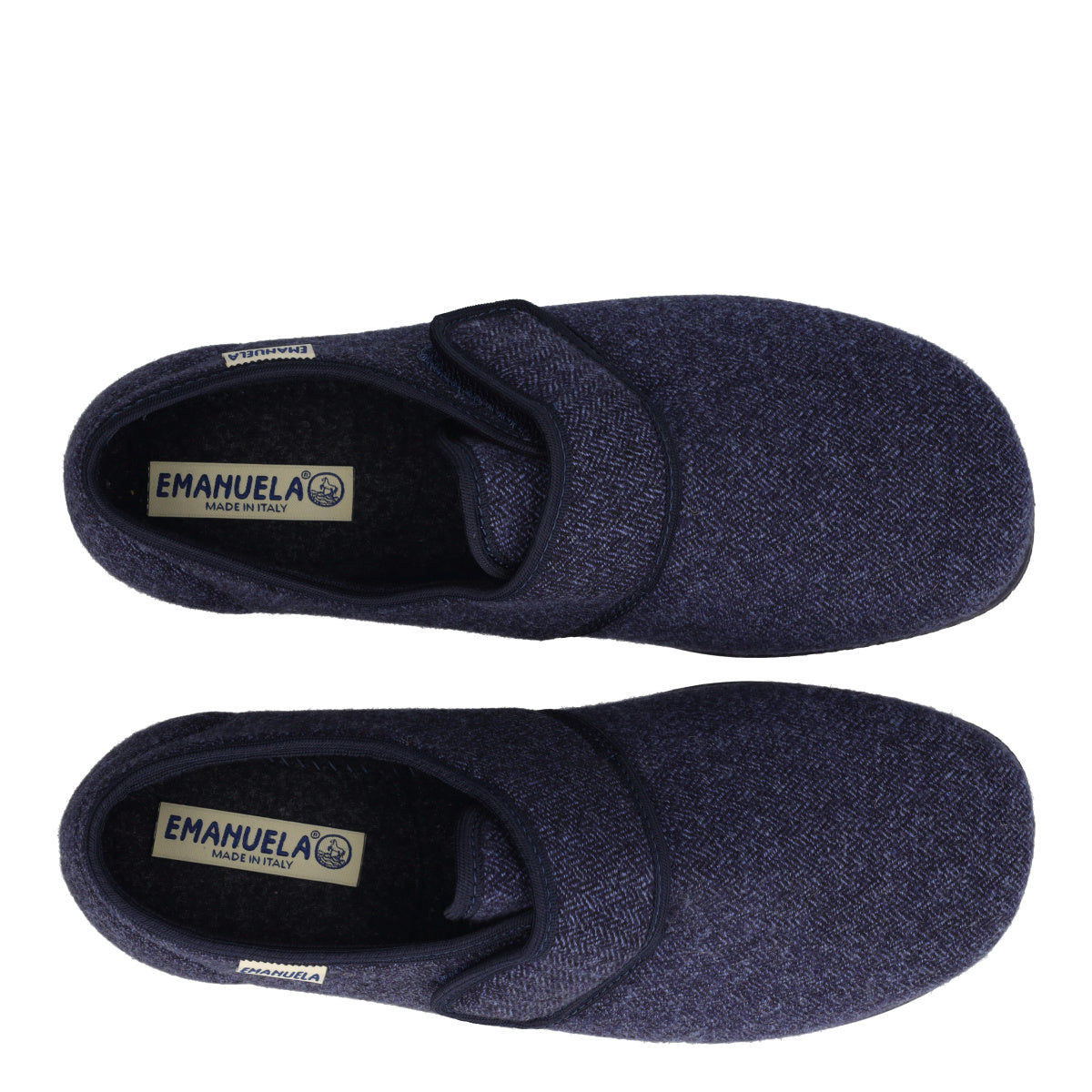 Pantofole Comfort Uomo Blu