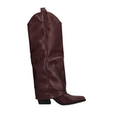 Stivale Donna Bordeux