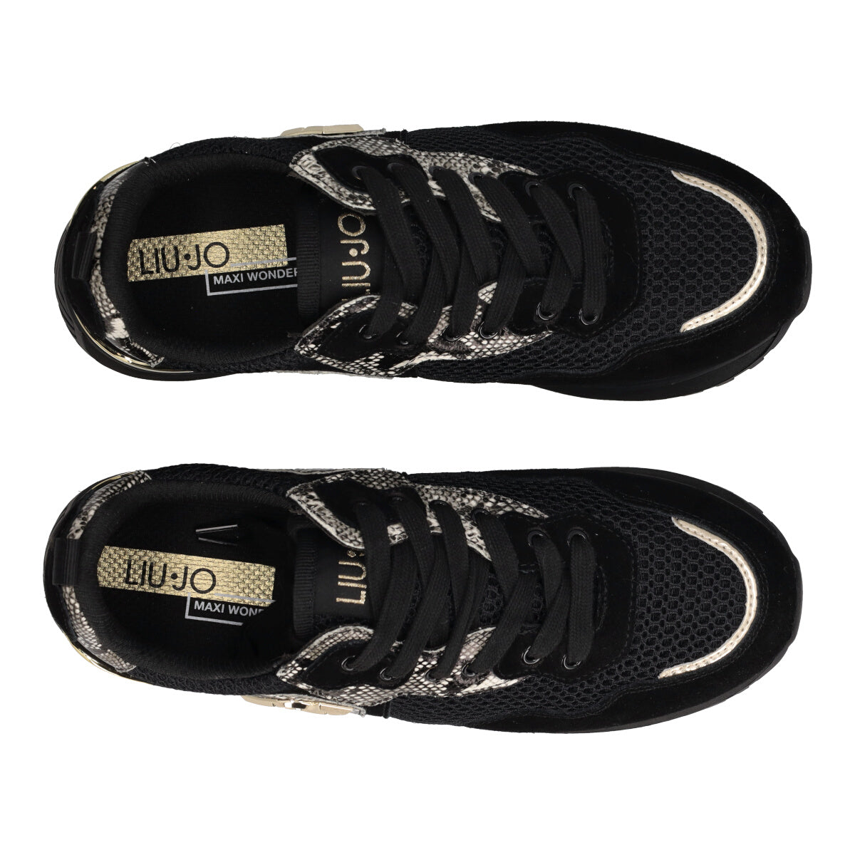 LIU JO MAXI WONDER 01 Sneakers Donna Nere
