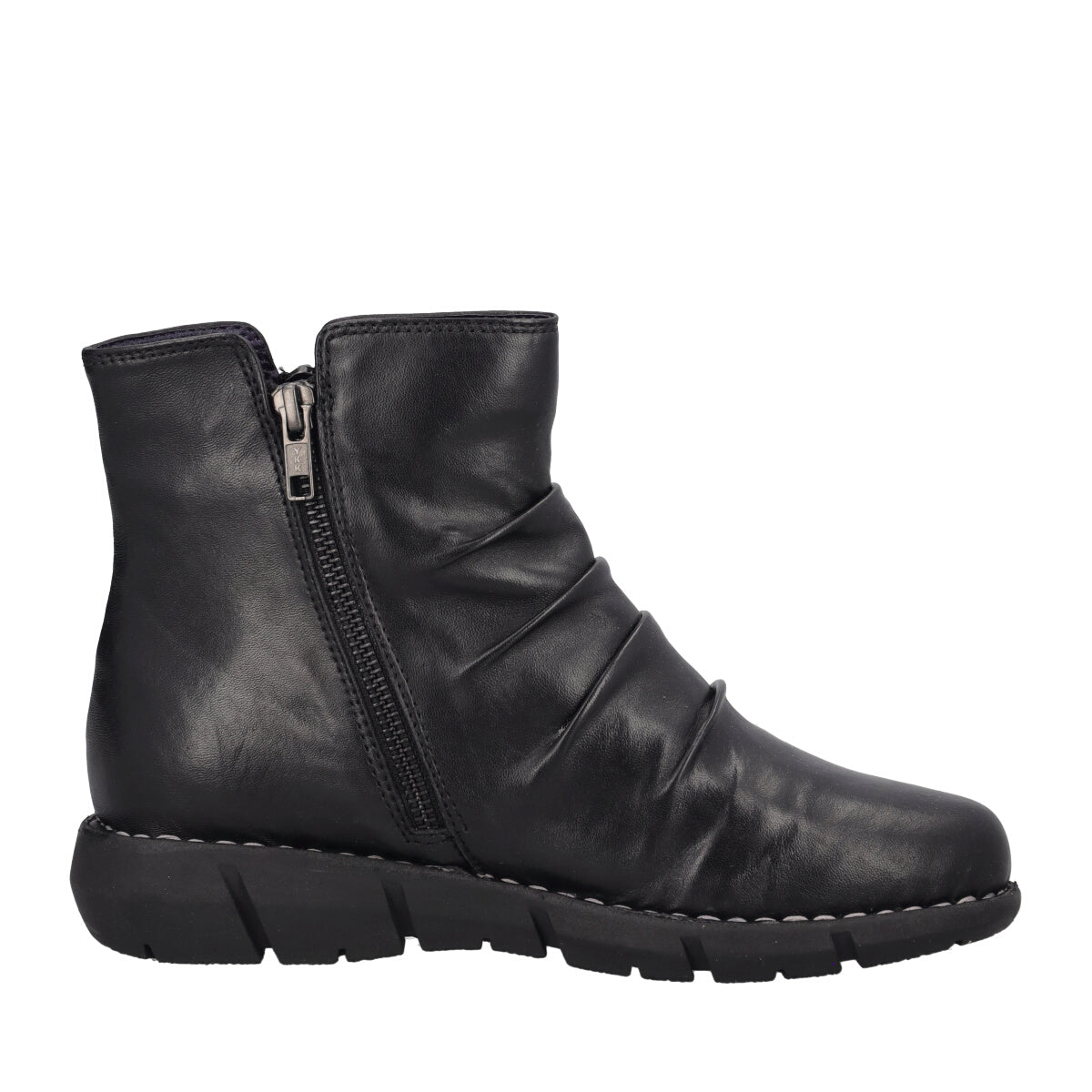 FOREST Stivaletti Donna Neri in Pelle
