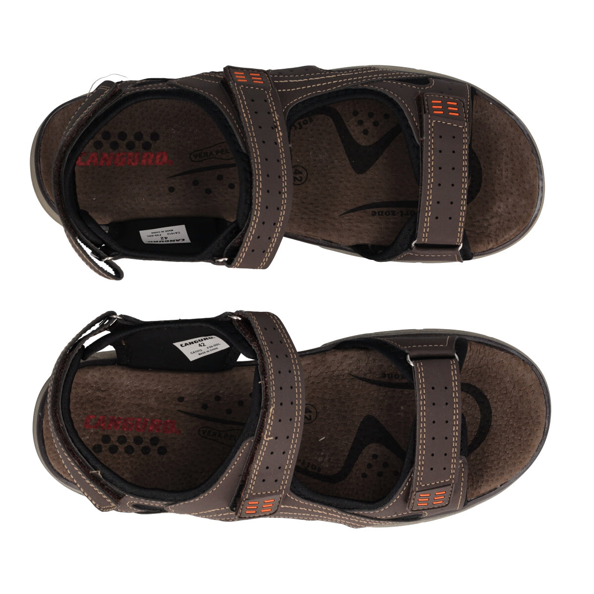 Sandali Uomo Marroni