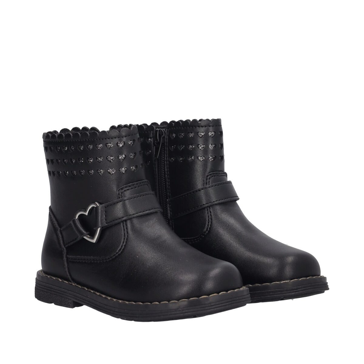 CURCUMA Stivaletti Bambina Nere