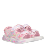Sandali Bambina Rosa con Luci