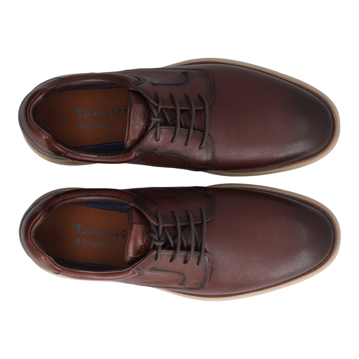 Scarpe Stringate Uomo Marroni