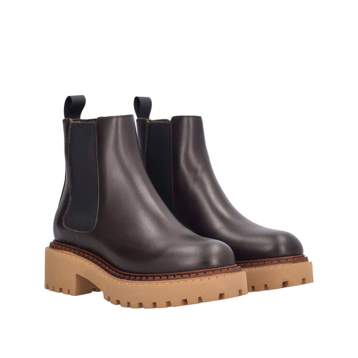 TRESOR Stivaletti Donna Marroni e Beige