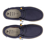 WALLABI WASHED Mocassini Uomo Blu