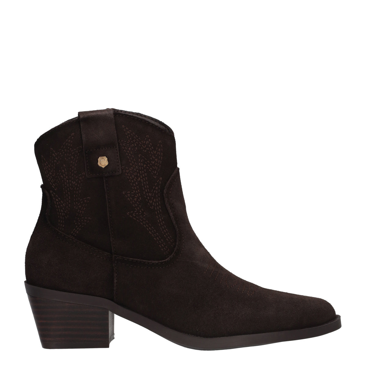 Stivaletti Texani Donna Marroni