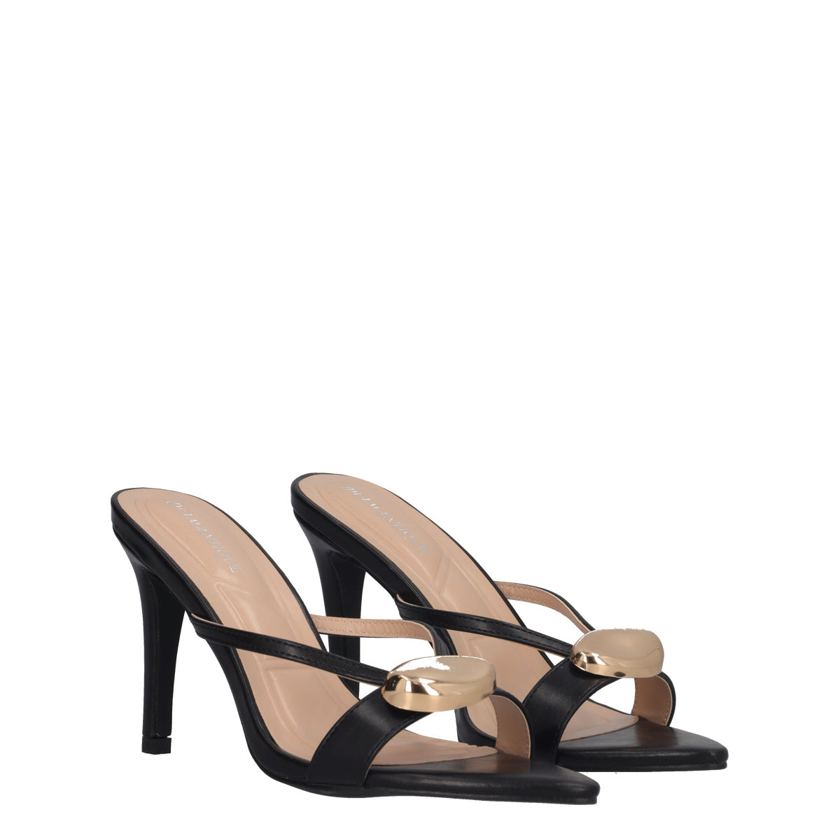 Sandali con Tacco Donna Neri