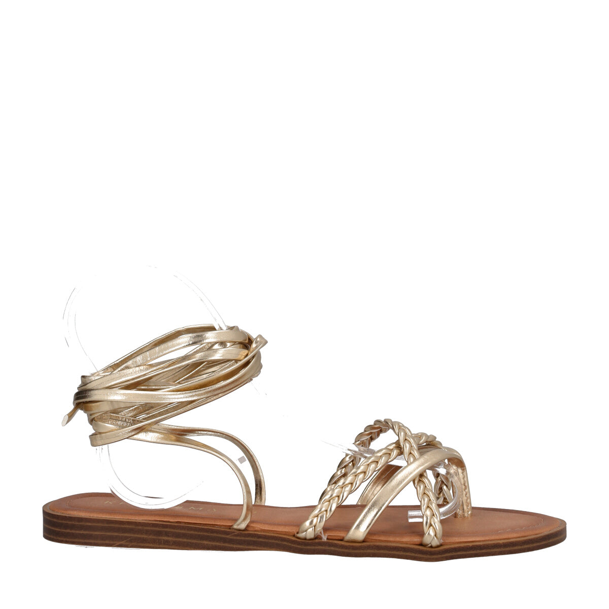 Sandalo Infradito Donna Oro