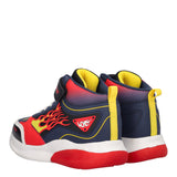 HOT WHEELS B&G LIGHTS Sneakers Bambino Blu e Rosse con Luci