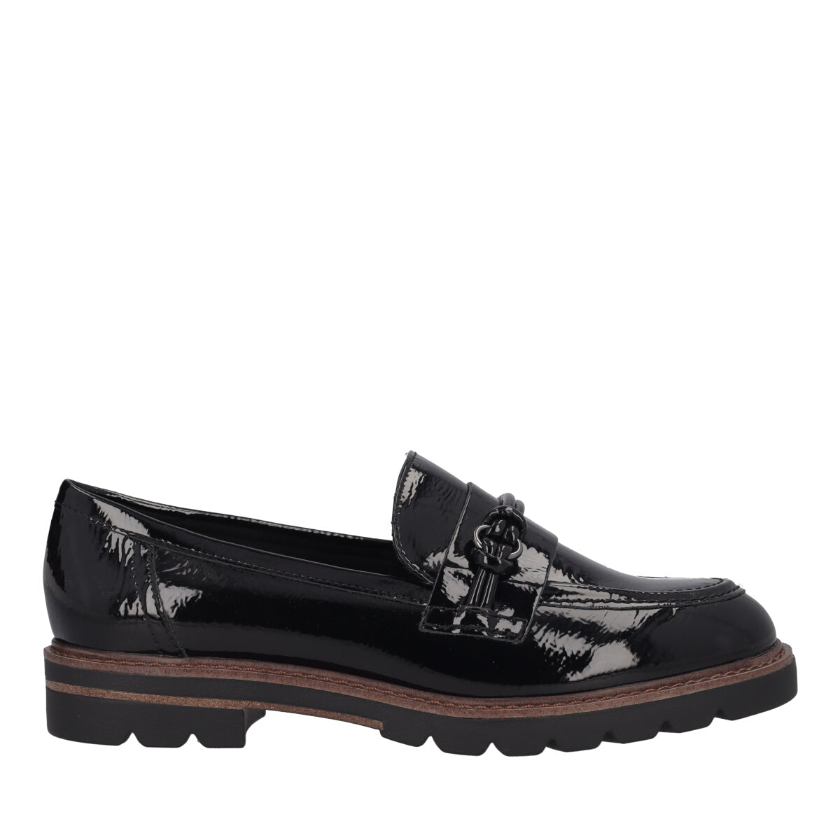 Mocassini Donna Neri Lucidi