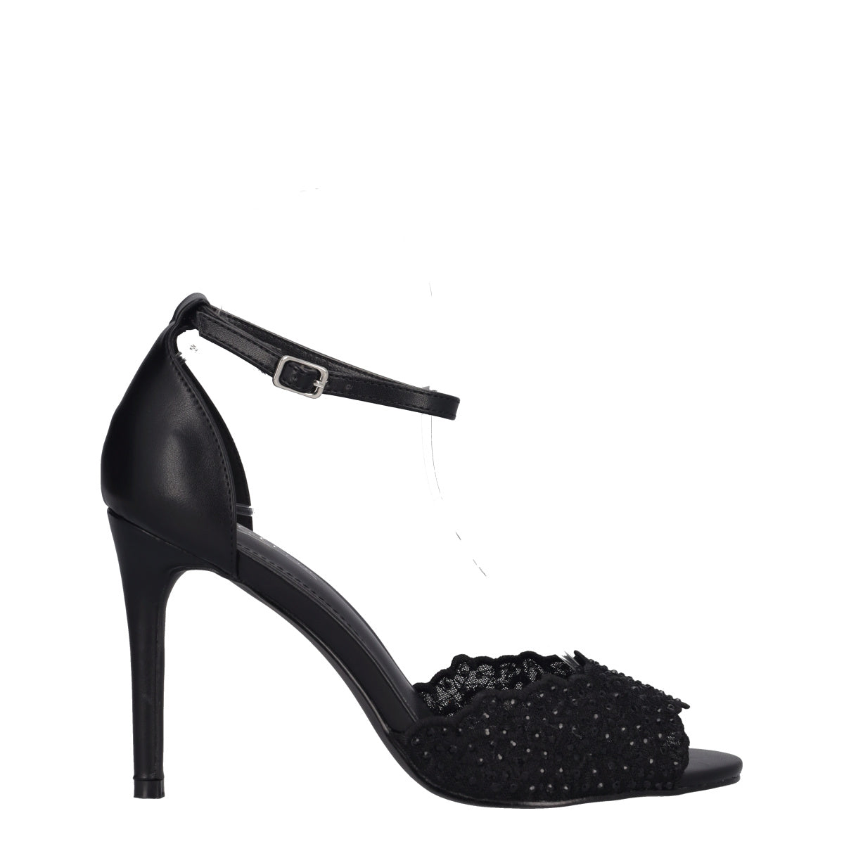 Sandali con tacco 10 Donna Neri