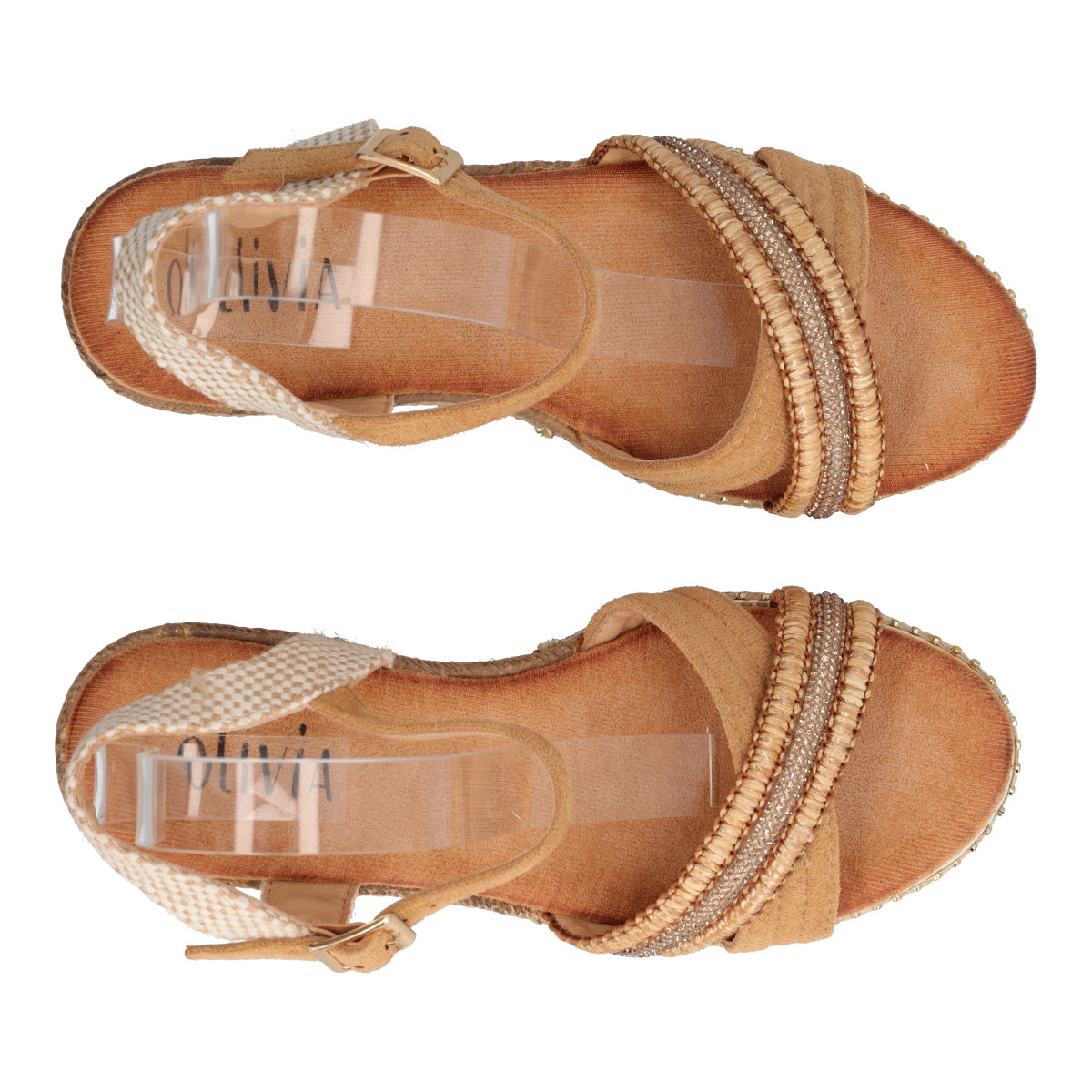 Zeppe Donna Camel