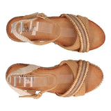 Zeppe Donna Camel