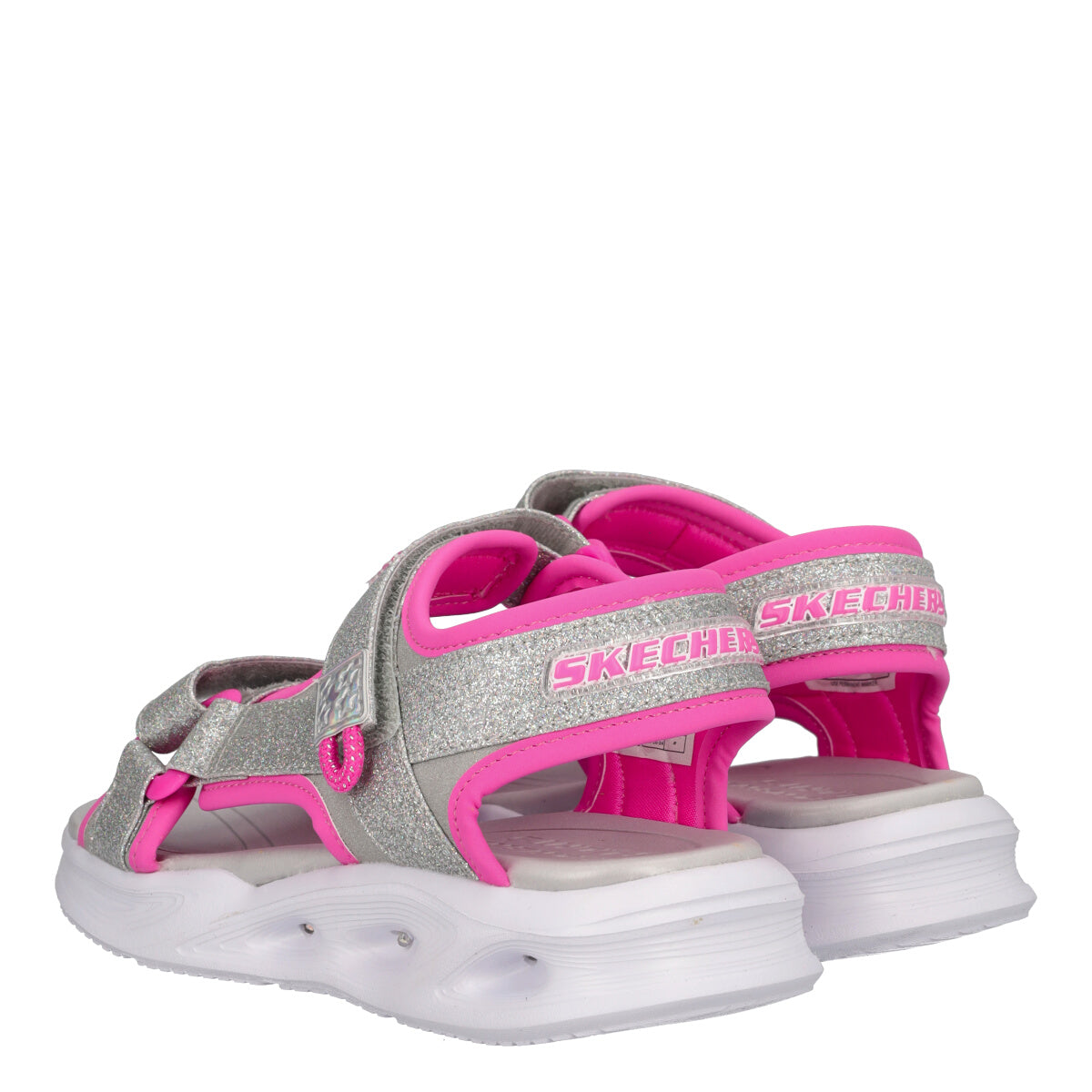 SOLA GLOW SANDAL Sandali Bambina Argento e Fucsia
