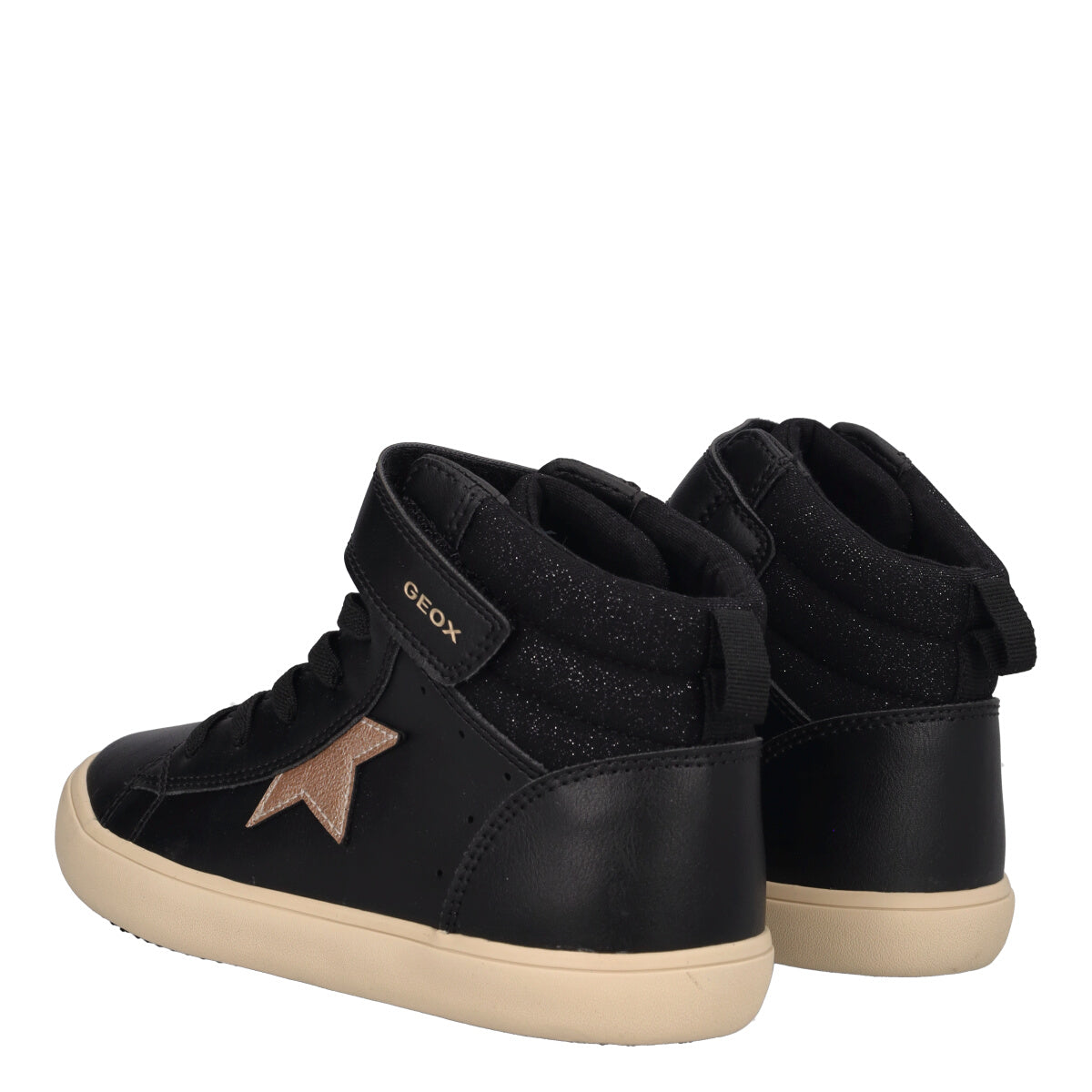 GISLI Sneakers Bambina Nere e Champagne