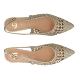 Slingback Donna Oro