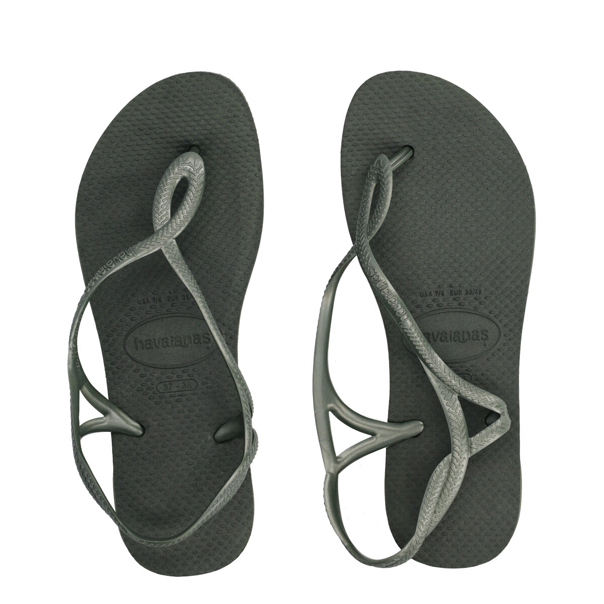 LUNA Infradito Donna Verde Oliva