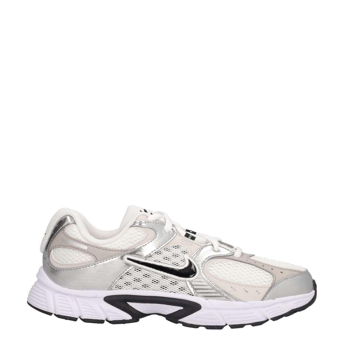 V5 RNR GS Sneakers Junior Bianche e Nere